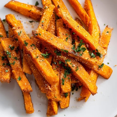 Golden-brown Cajun spiced sweet potato fries, perfectly crispy and ready to serve with a dipping sauce.