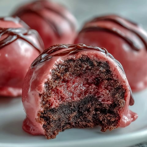 Craving a sweet bite, these Oreo Truffle Balls with Pink Candy Coating offer a creamy, chocolatey center. 