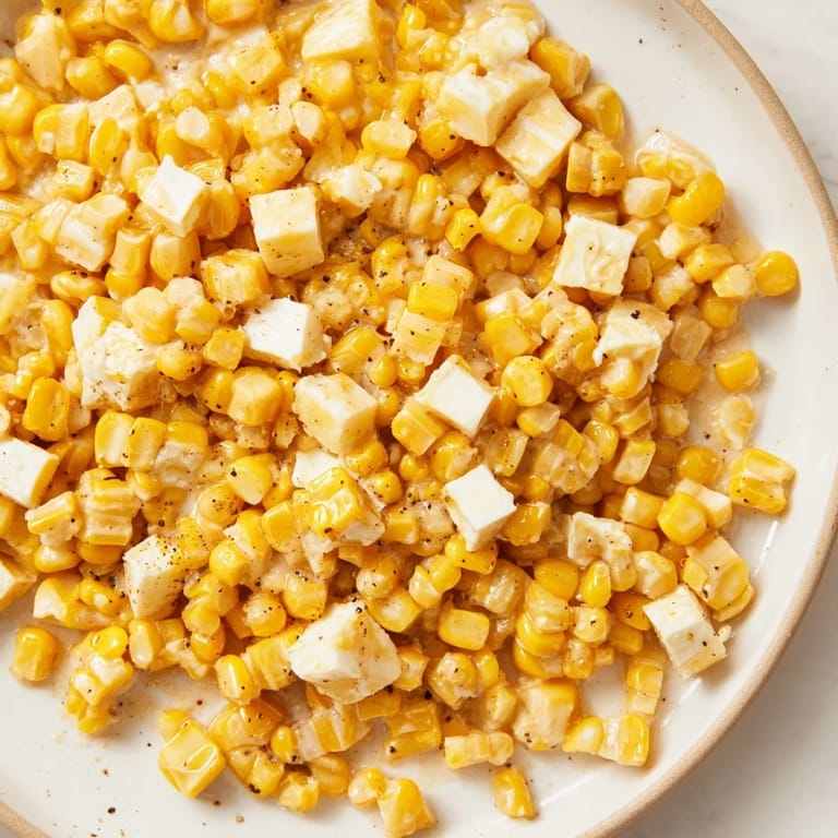 Sizzling honey butter skillet corn, showing golden kernels and rich, creamy sauce, so tempting.