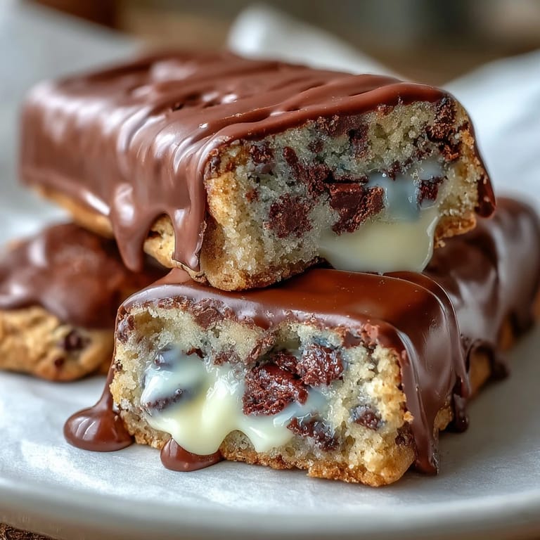 Festive cookie bars packed with chocolate chips and candy-coated chocolates, finished with a decadent white chocolate drizzle for graduation parties.
