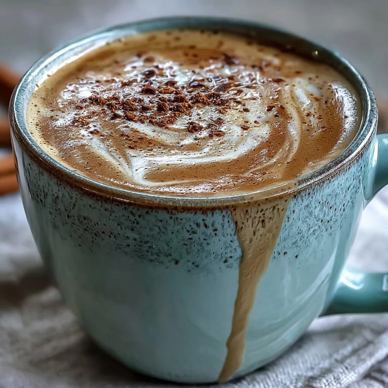 Sip this soothing Adaptogen Latte, velvety smooth with earthy mushroom notes and cinnamon sugar.