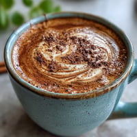 Creamy Adaptogen Latte with ashwagandha and reishi, perfect for a mindful morning.